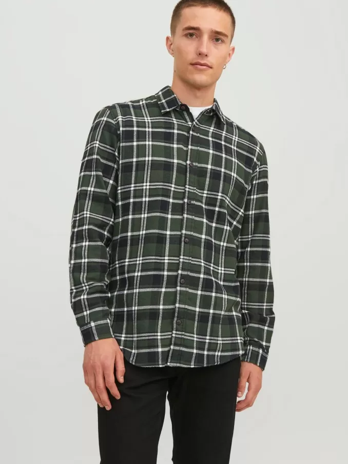 2-pack Slim Fit Checked shirt-Jack & Jones Shop