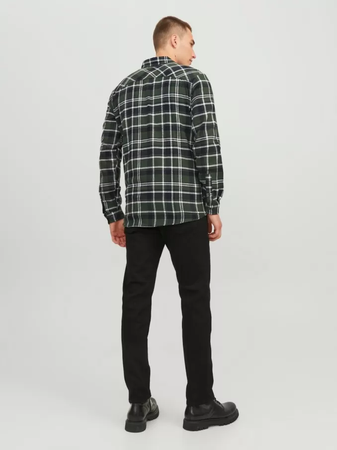 2-pack Slim Fit Checked shirt-Jack & Jones Shop