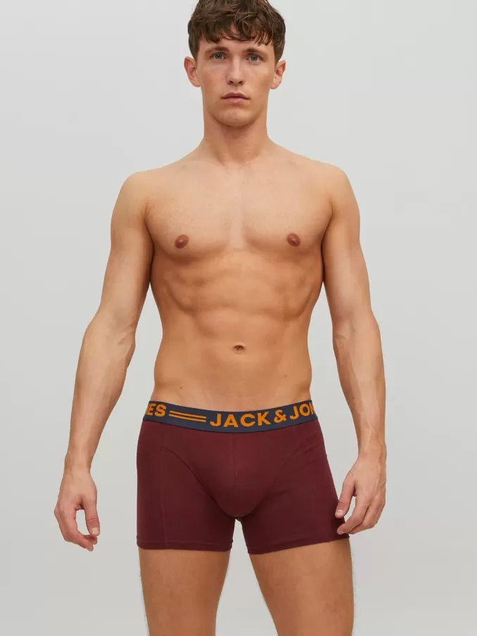 3-pack Trunks-Jack & Jones Sale