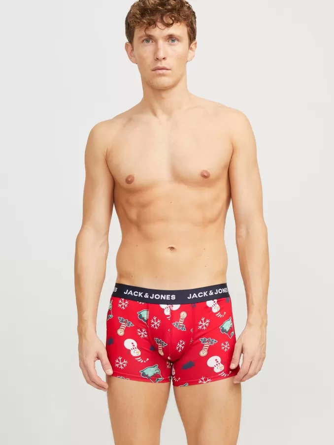 3-pack x-mas Trunks-Jack & Jones Cheap