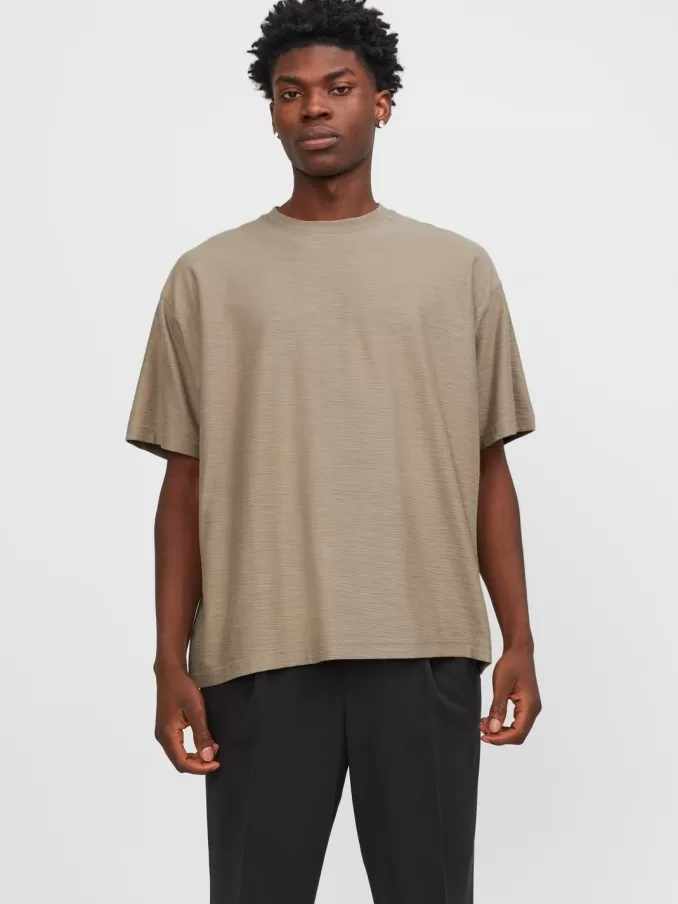 Plain Crew neck T-shirt-Jack & Jones New