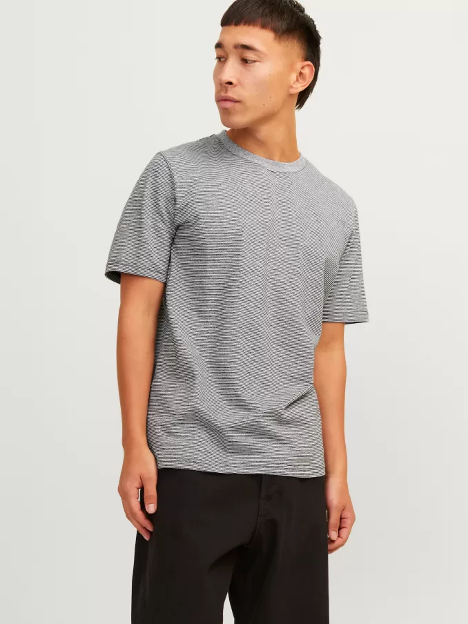 Plain Crew neck T-shirt-Jack & Jones New