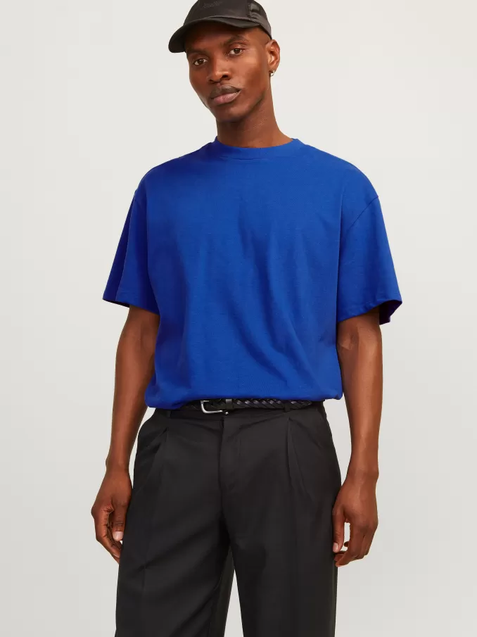 Plain Crew neck T-shirt-Jack & Jones Best Sale