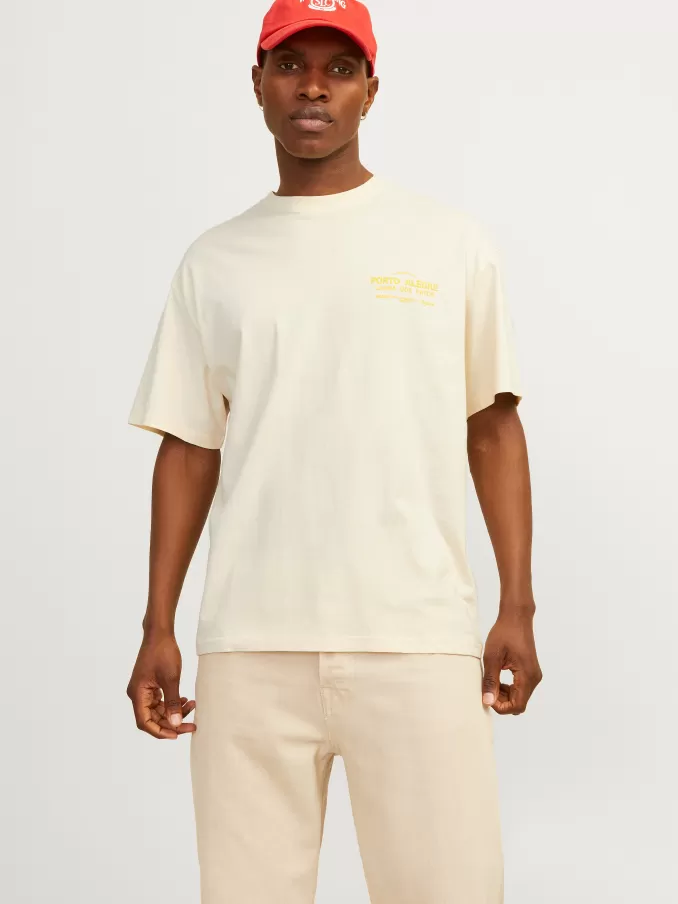 Plain Crew neck T-shirt-Jack & Jones Flash Sale