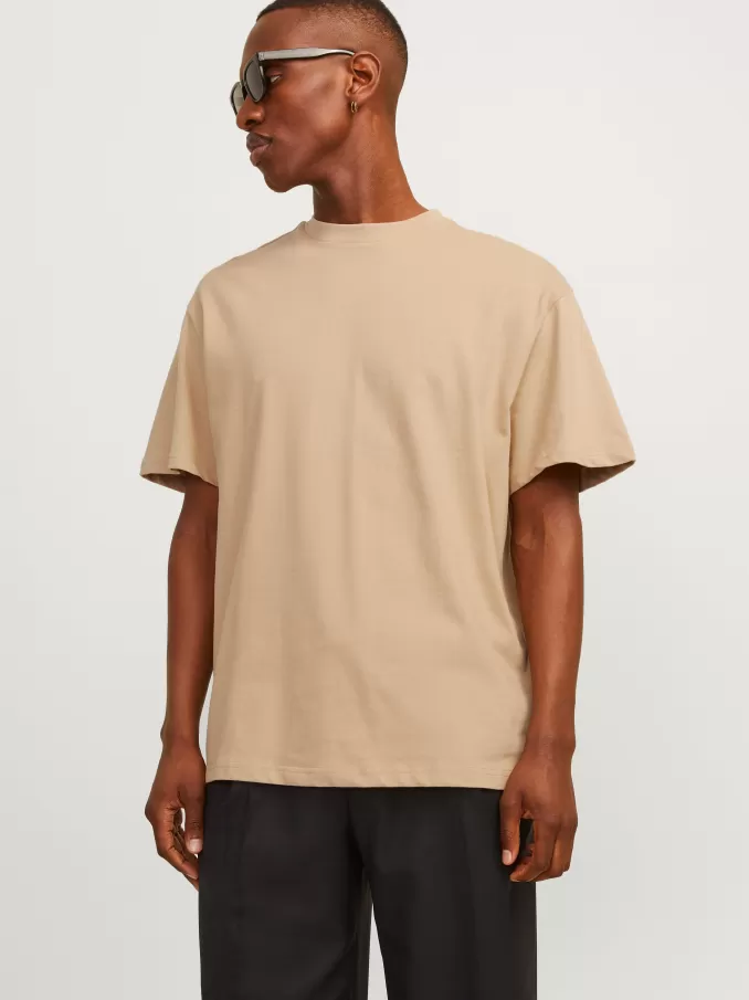 Plain Crew neck T-shirt-Jack & Jones Sale