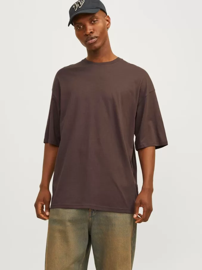 Plain Crew neck T-shirt-Jack & Jones Best Sale