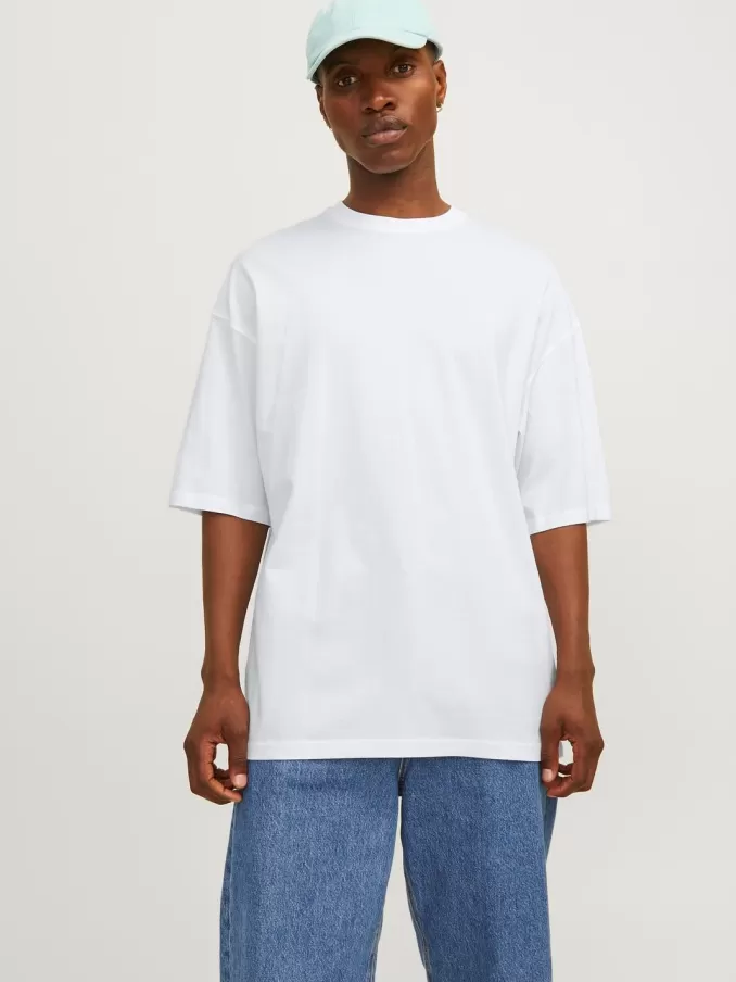 Plain Crew neck T-shirt-Jack & Jones Cheap