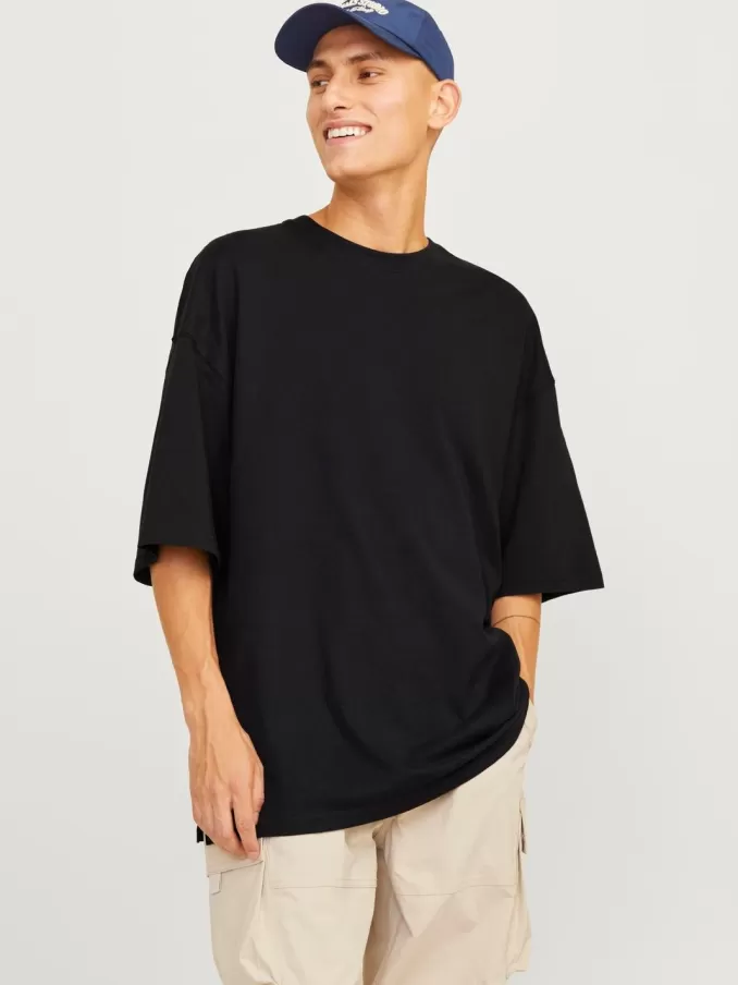 Plain Crew neck T-shirt-Jack & Jones Best Sale