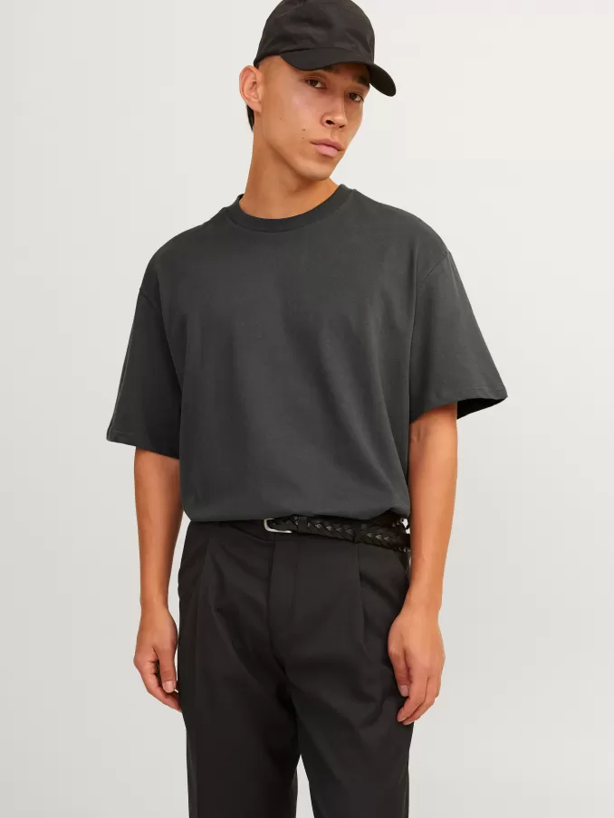 Plain Crew neck T-shirt-Jack & Jones Online