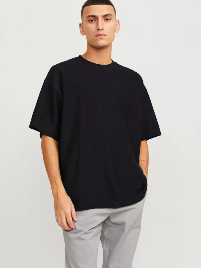 Plain Crew neck T-shirt-Jack & Jones Shop