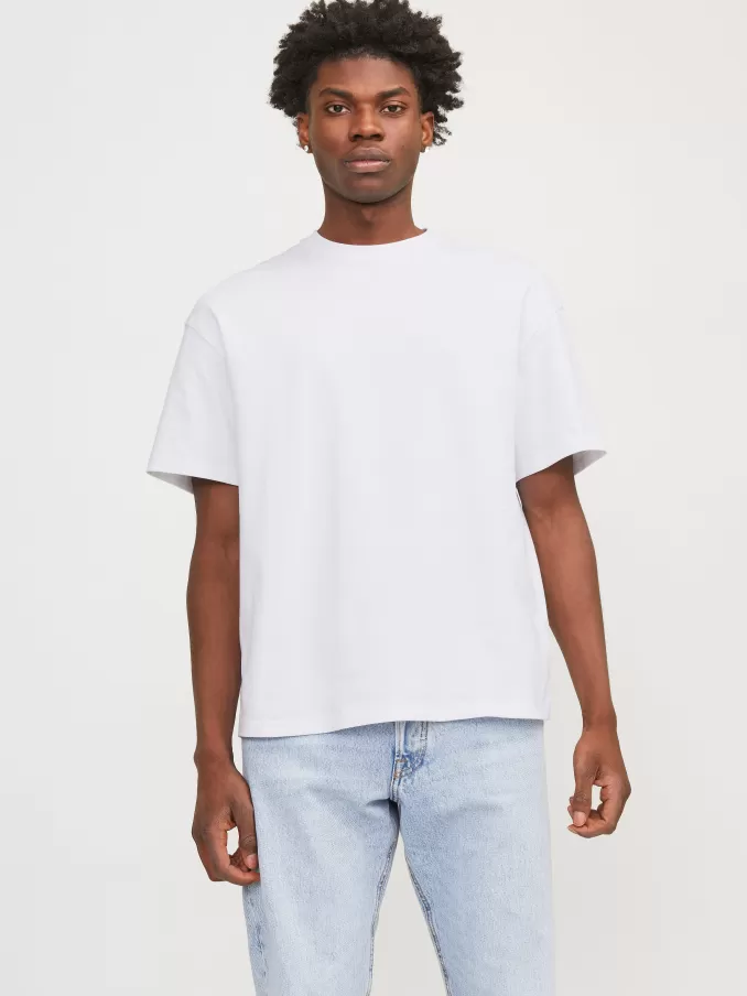 Plain Crew neck T-shirt-Jack & Jones Flash Sale