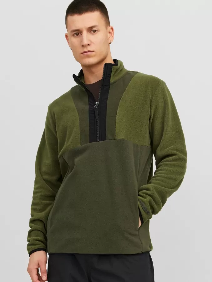 Plain Fleece jacket-Jack & Jones Outlet