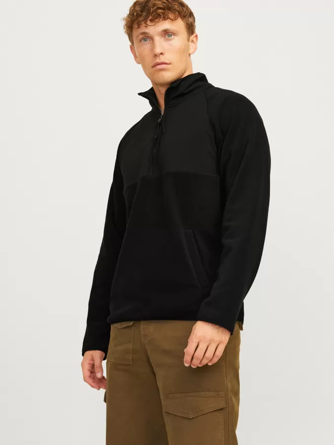 Plain Fleece sweatshirt-Jack & Jones Online