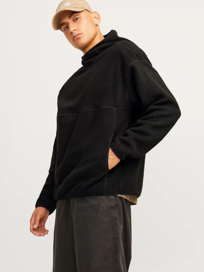 Plain Fleece sweatshirt-Jack & Jones Sale