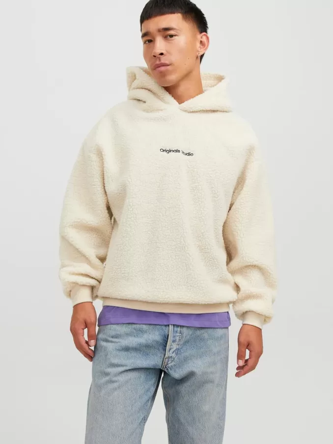 Plain Fleece sweatshirt-Jack & Jones Flash Sale