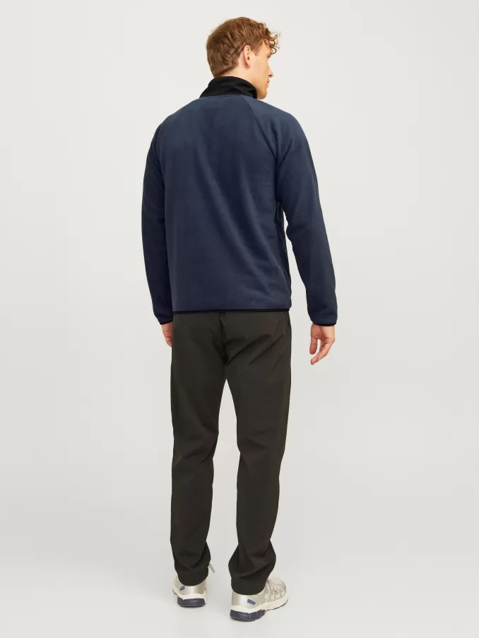 Plain Fleece sweatshirt-Jack & Jones Outlet