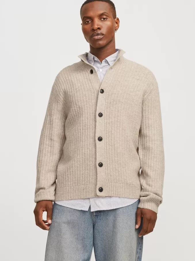 Plain Knitted cardigan-Jack & Jones Flash Sale