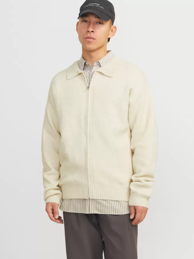 Plain Knitted cardigan-Jack & Jones Outlet