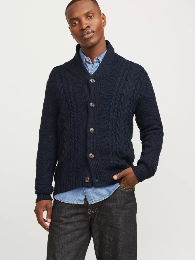 Plain Knitted cardigan-Jack & Jones Discount