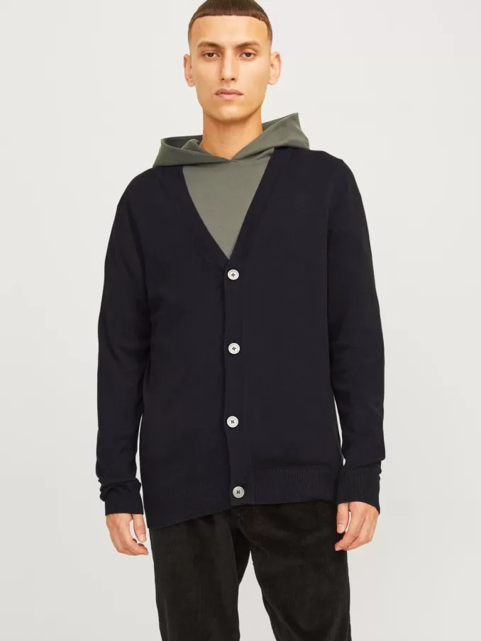 Plain Knitted cardigan-Jack & Jones Clearance