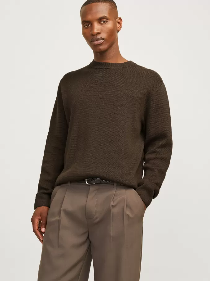 Plain Knitted pullover-Jack & Jones New