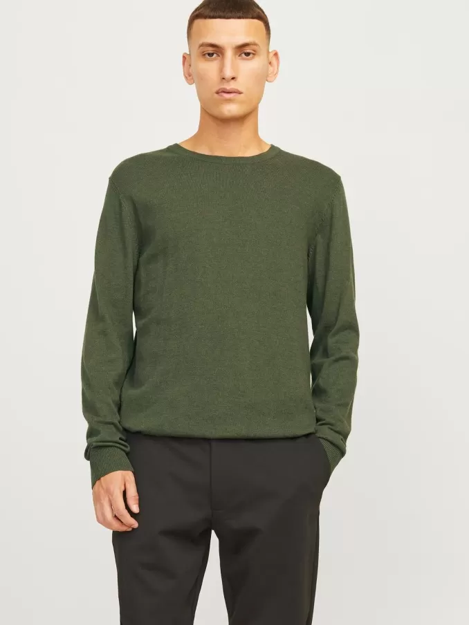 Plain Knitted pullover-Jack & Jones Hot