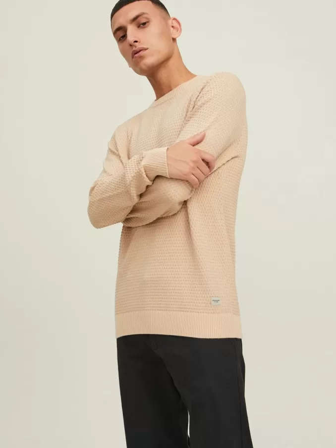 Plain Knitted pullover-Jack & Jones Flash Sale