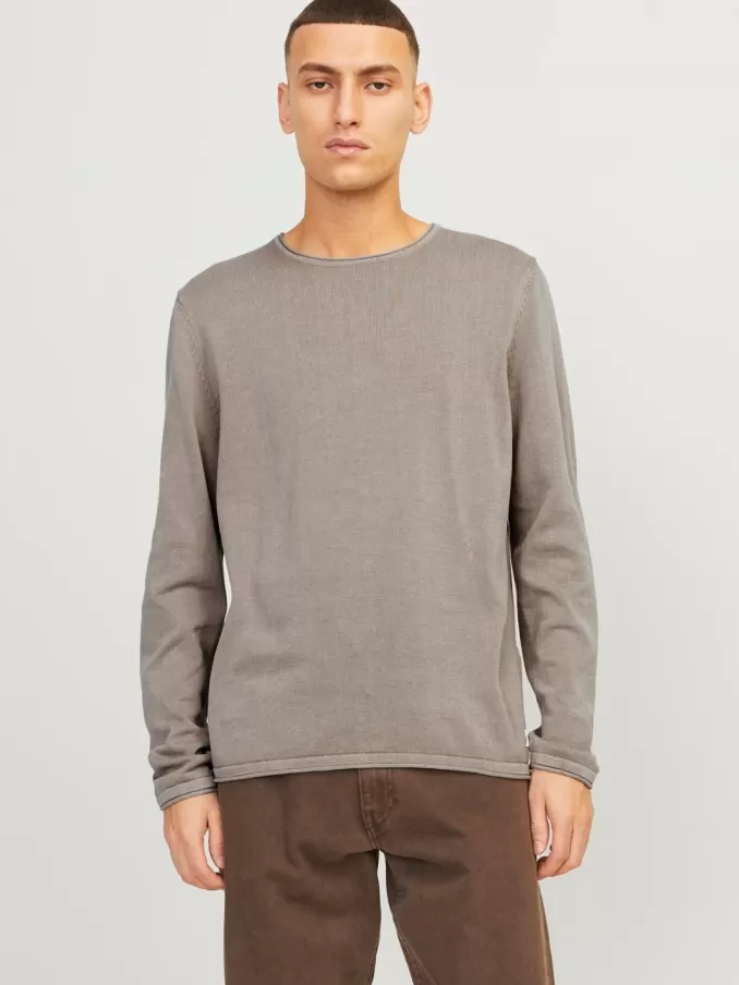 Plain Knitted pullover-Jack & Jones New