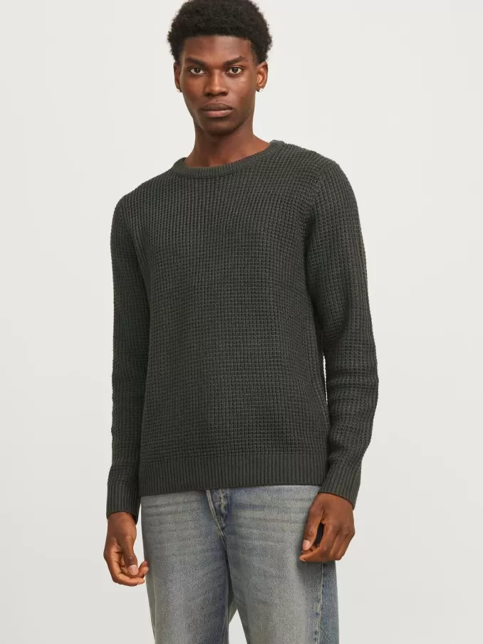 Plain Knitted pullover-Jack & Jones Sale