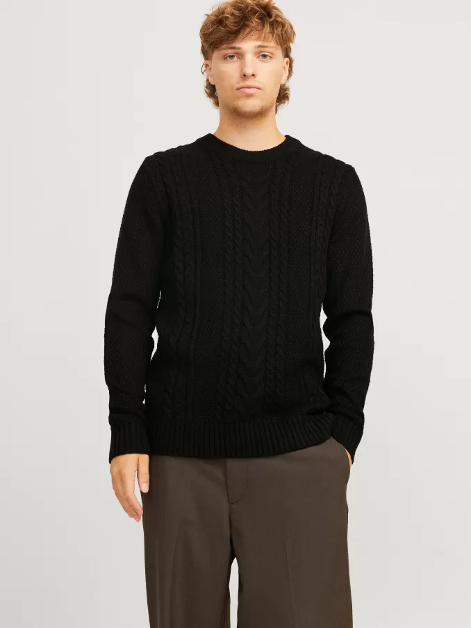 Plain Knitted pullover-Jack & Jones Sale