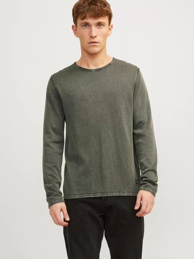 Plain Knitted pullover-Jack & Jones Hot