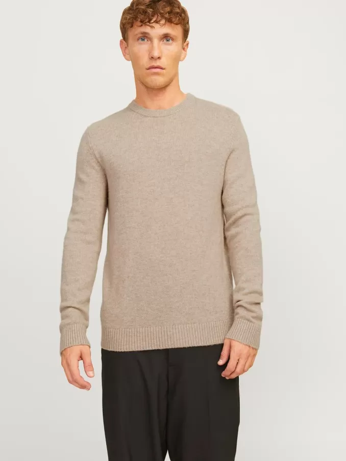 Plain Knitted pullover-Jack & Jones Online