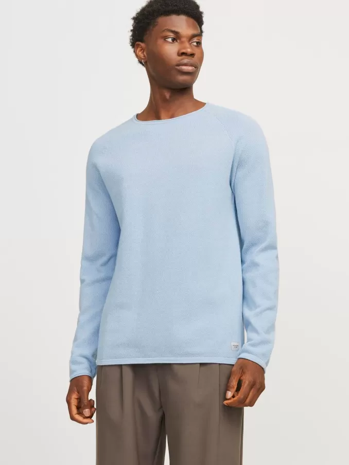 Plain Knitted pullover-Jack & Jones Shop