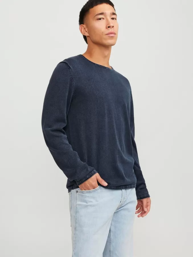 Plain Knitted pullover-Jack & Jones Hot