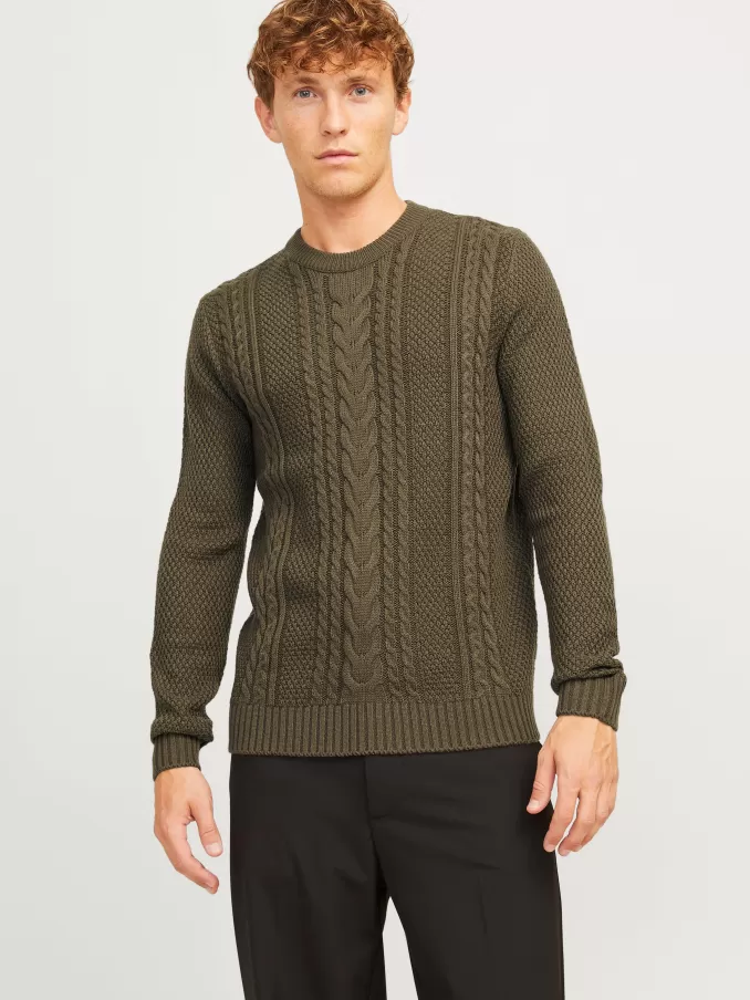 Plain Knitted pullover-Jack & Jones Best