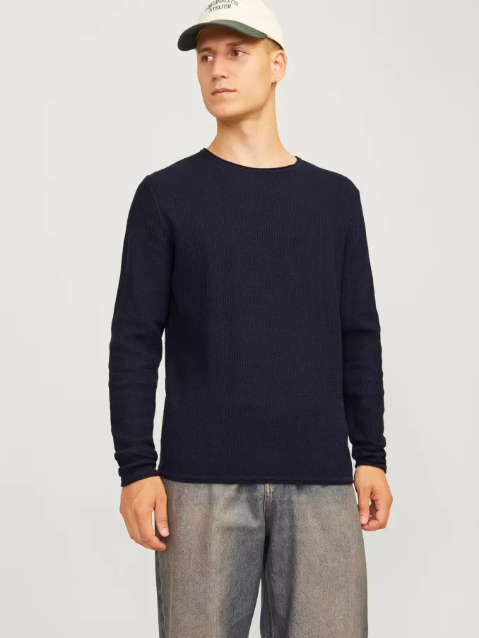 Plain Knitted pullover-Jack & Jones Sale