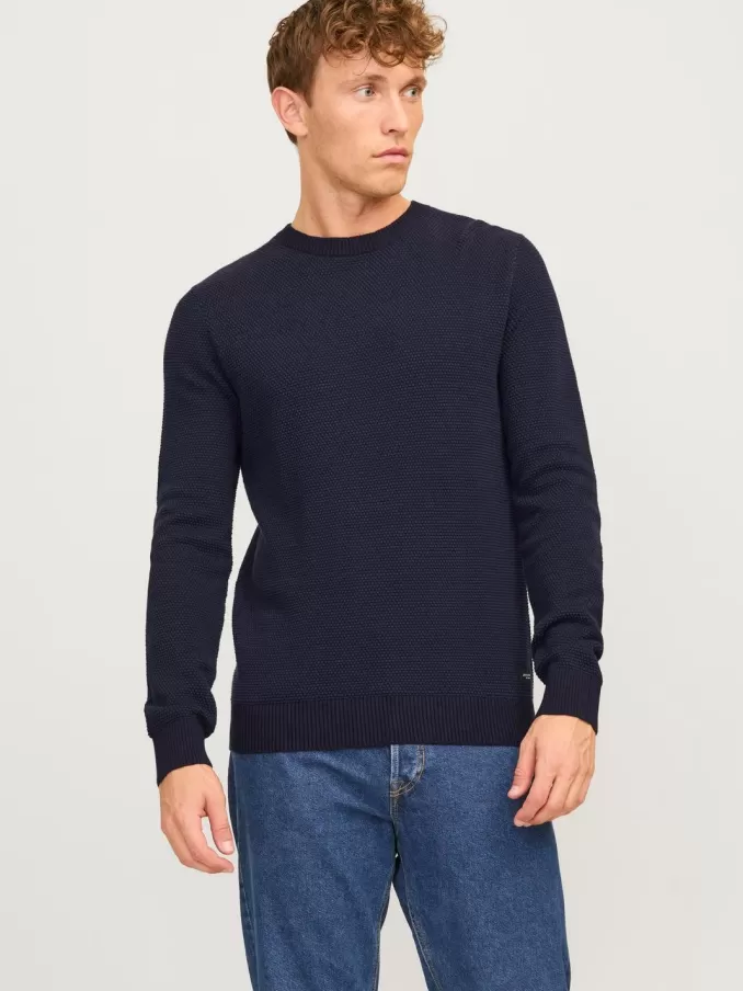 Plain Knitted pullover-Jack & Jones Hot