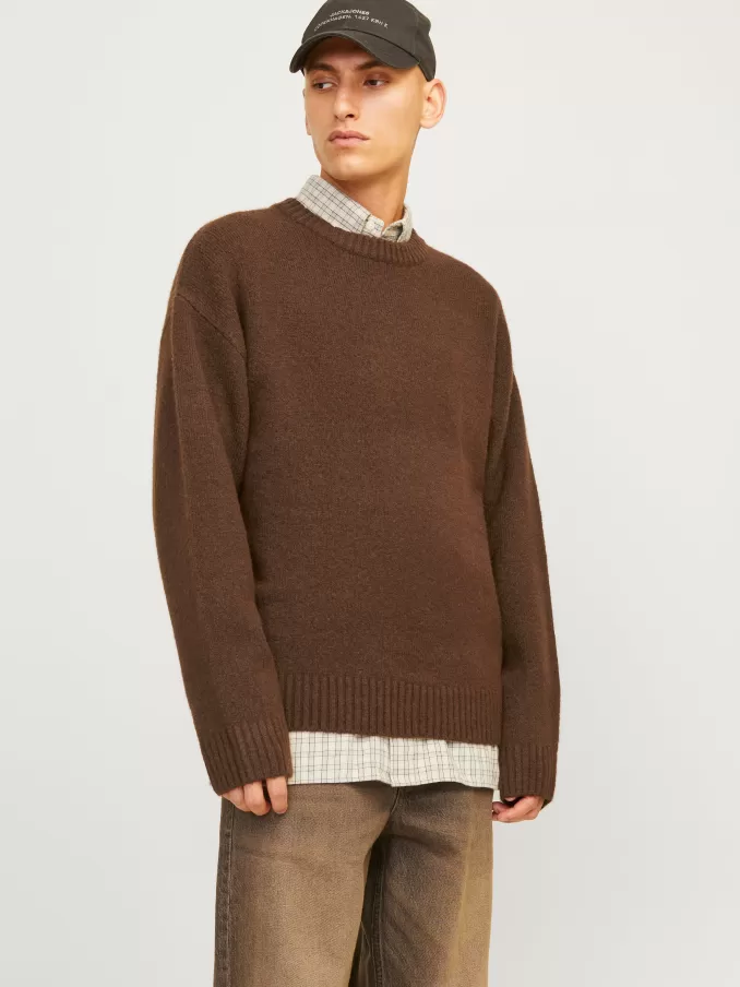 Plain Knitted pullover-Jack & Jones Best