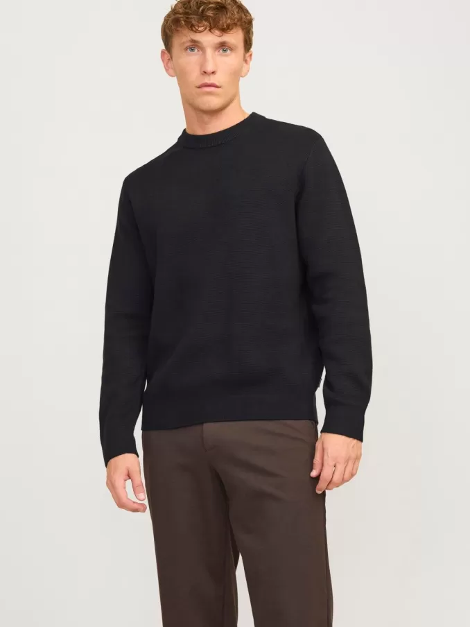 Plain Knitted pullover-Jack & Jones Flash Sale