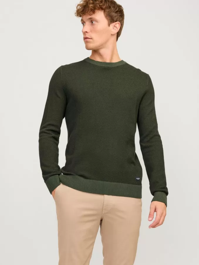 Plain Knitted pullover-Jack & Jones New