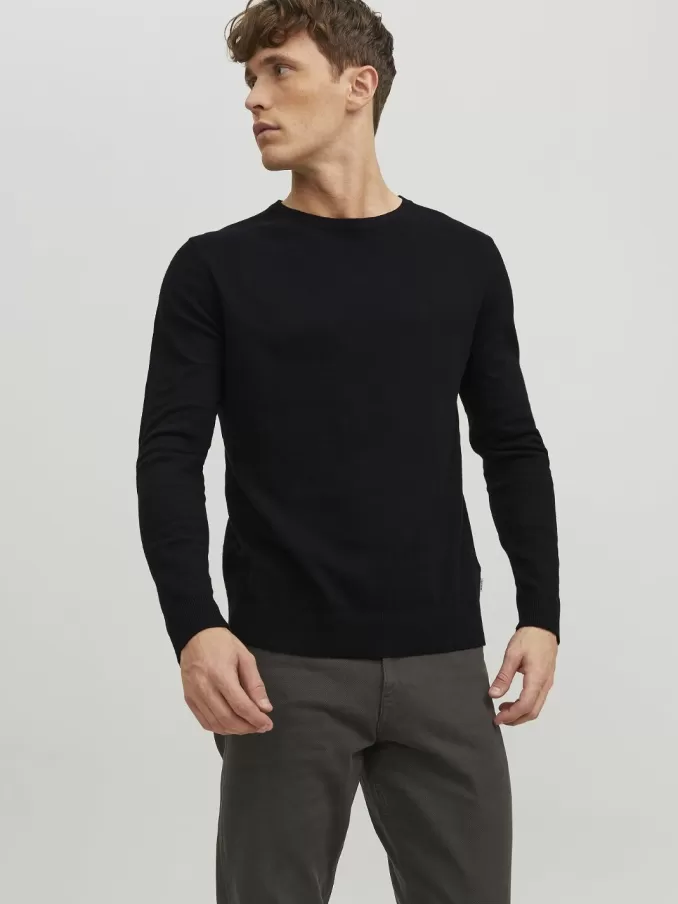 Plain Knitted pullover-Jack & Jones Flash Sale