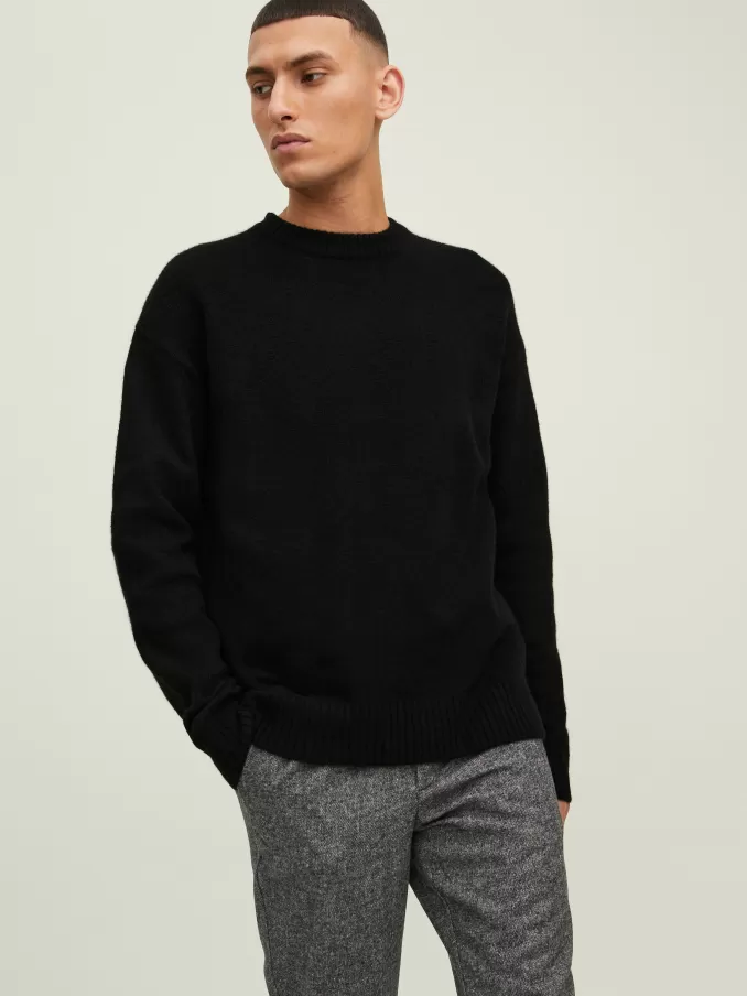 Plain Knitted pullover-Jack & Jones Clearance