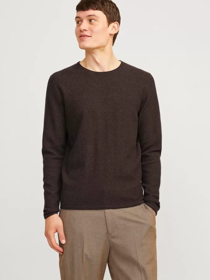 Plain Knitted pullover-Jack & Jones Flash Sale