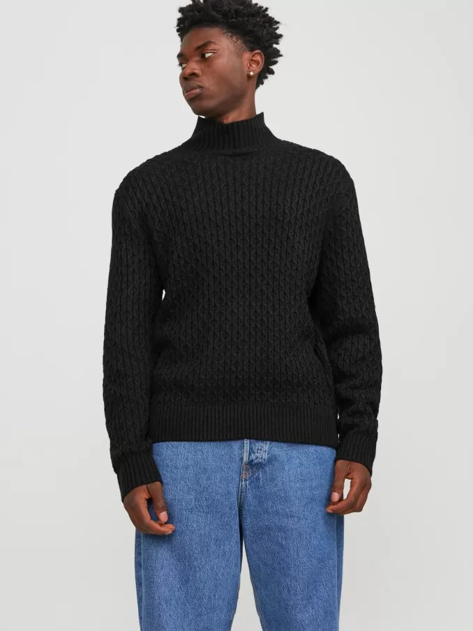 Plain Knitted pullover-Jack & Jones Hot