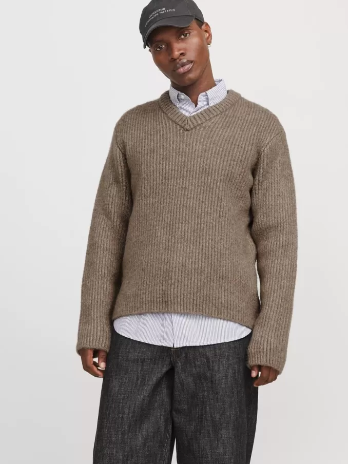 Plain Knitted pullover-Jack & Jones Best Sale