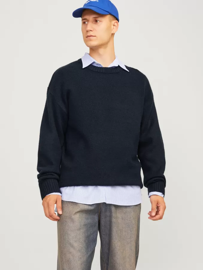 Plain Knitted pullover-Jack & Jones Best Sale