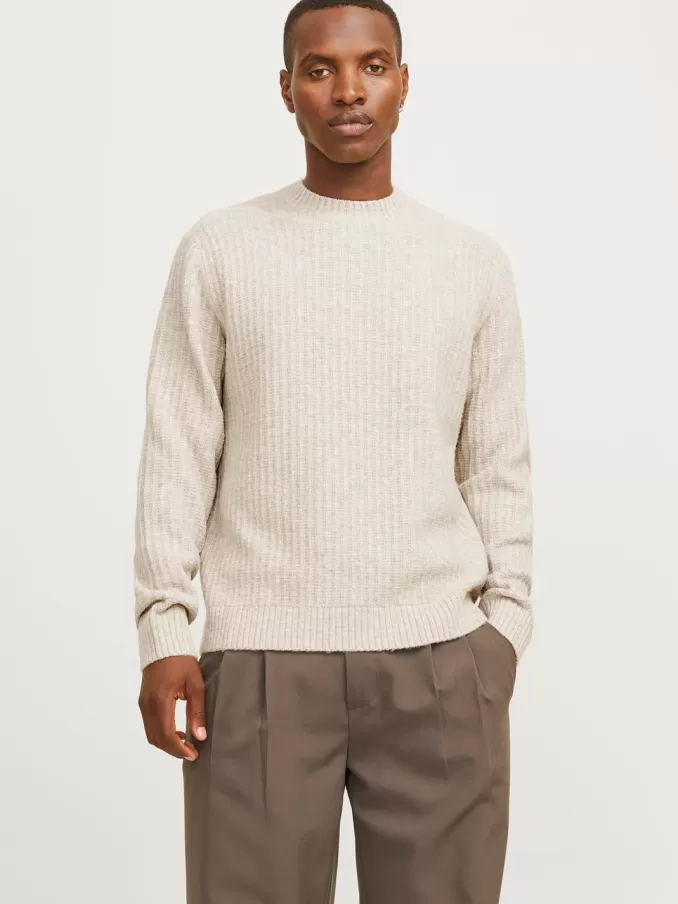 Plain Knitted pullover-Jack & Jones Clearance