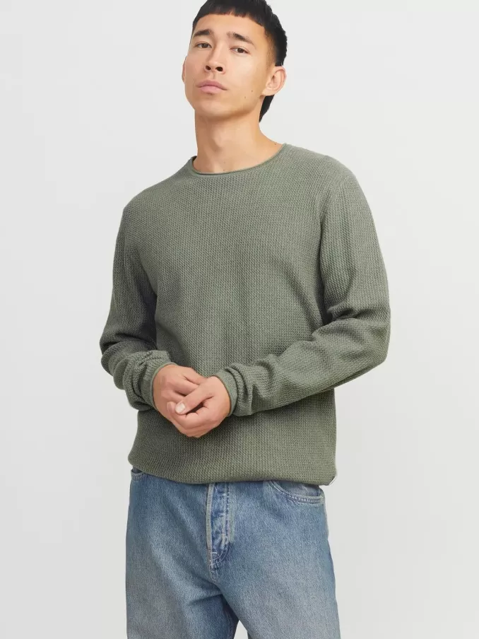 Plain Knitted pullover-Jack & Jones Store