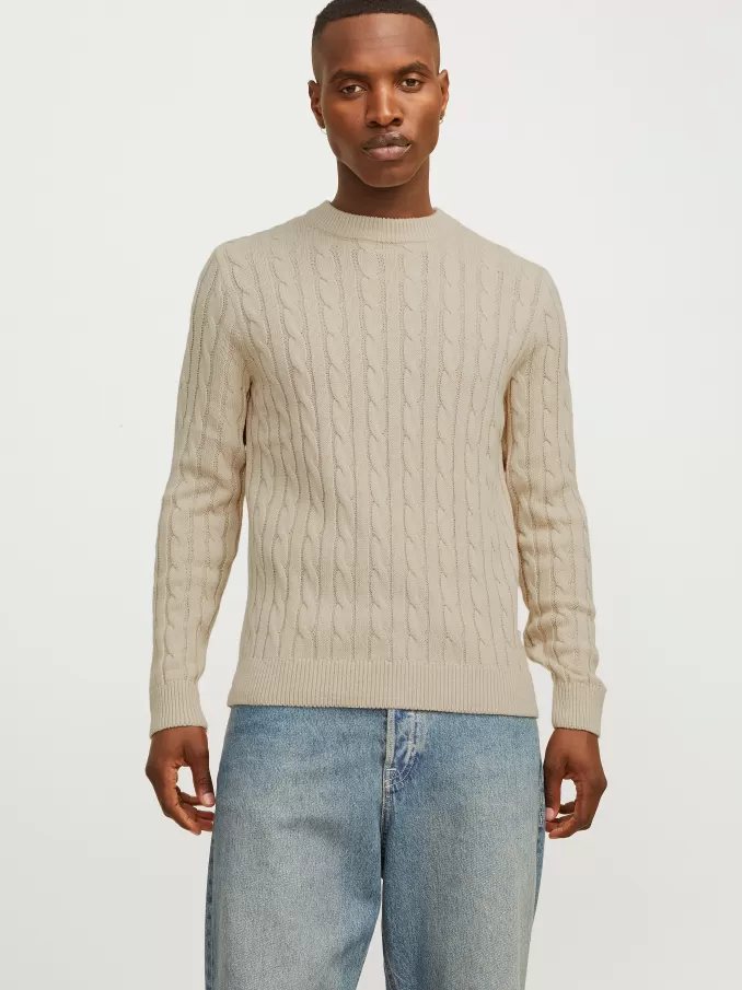 Plain Knitted pullover-Jack & Jones Flash Sale