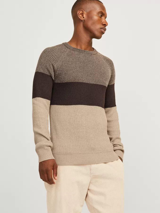 Plain Knitted pullover-Jack & Jones Store